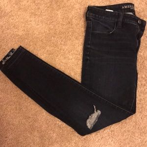 A&E Dark Blue Jeggings